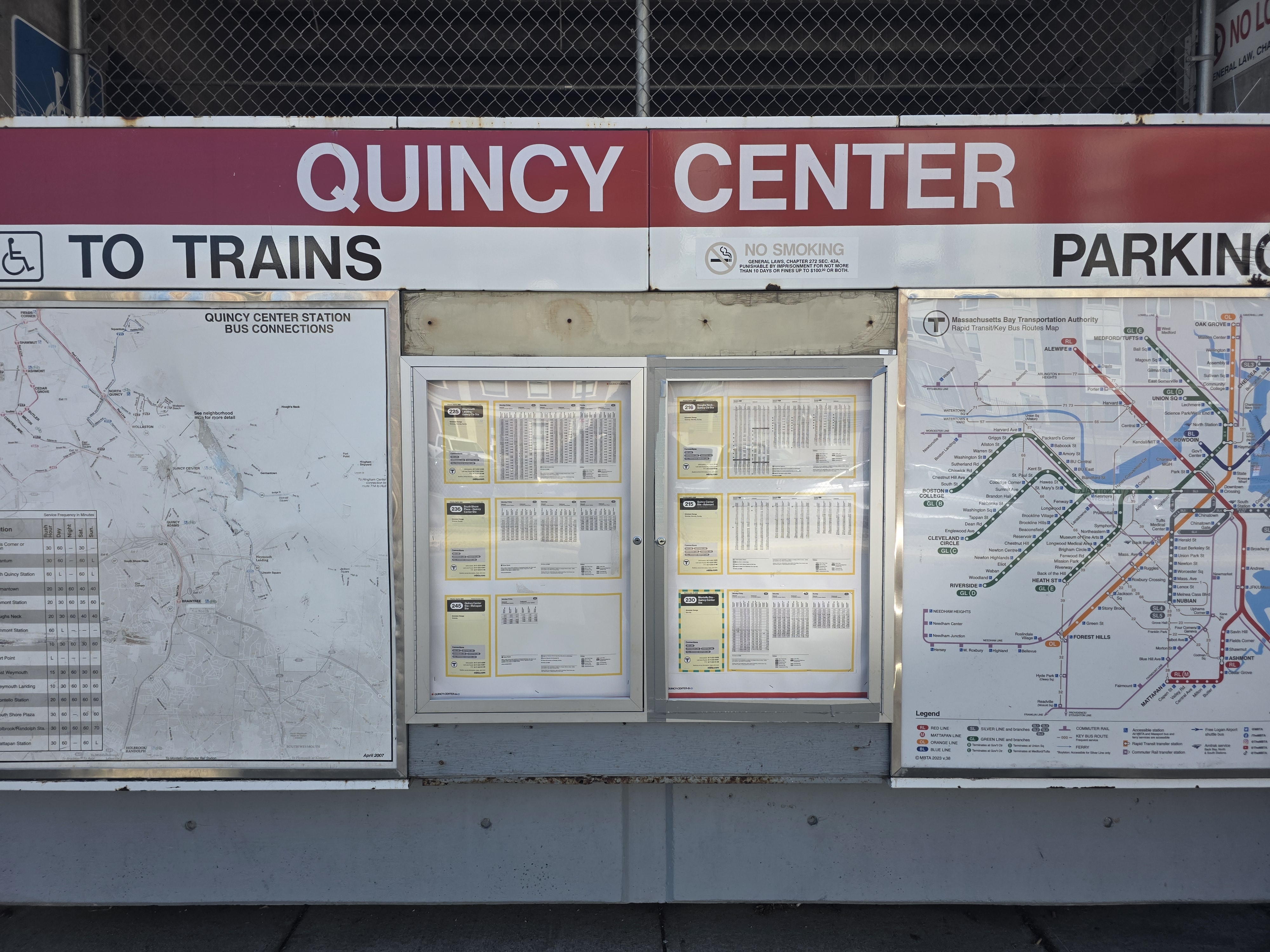 Quincy Center QR Sighting